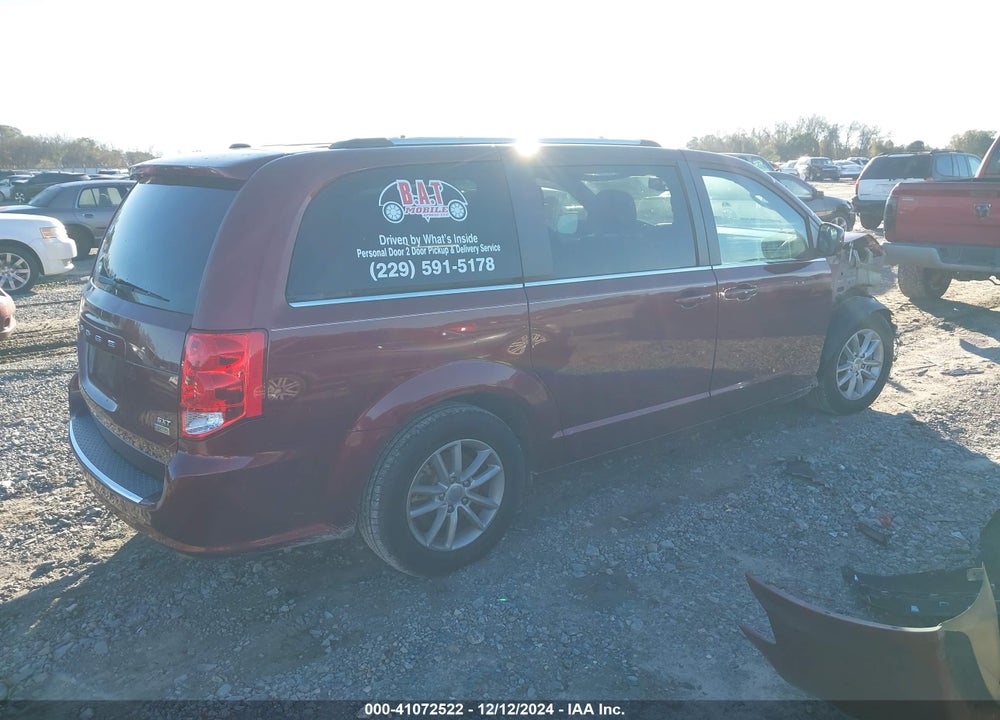 2019 DODGE GRAND CARAVAN SXT VIN: 2C4RDGCG2KR620130