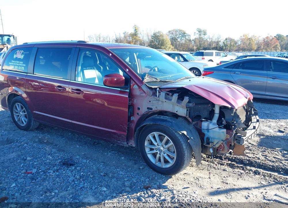 2019 DODGE GRAND CARAVAN SXT VIN: 2C4RDGCG2KR620130