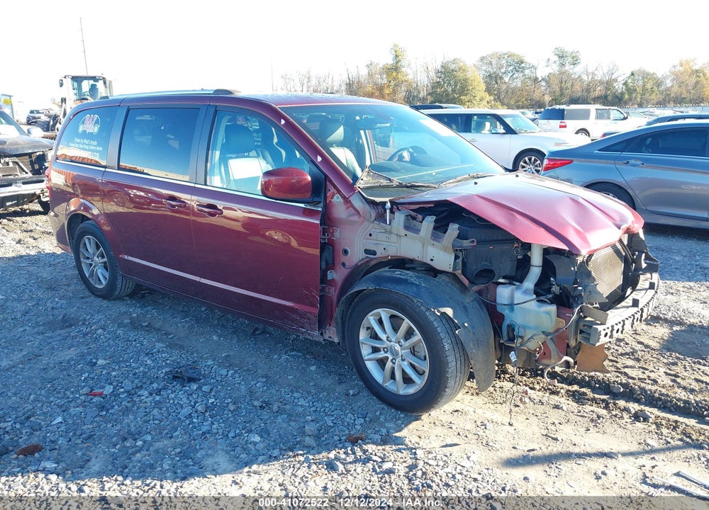 2019 DODGE GRAND CARAVAN SXT VIN: 2C4RDGCG2KR620130