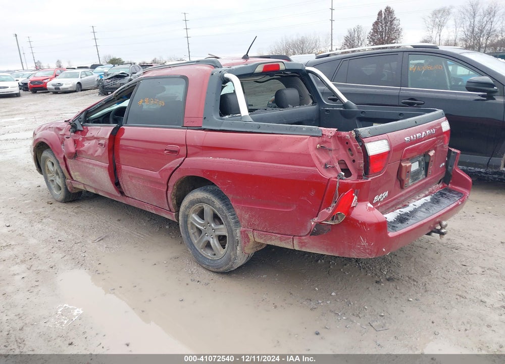 2005 SUBARU BAJA TURBO VIN: 4S4BT63C055107127