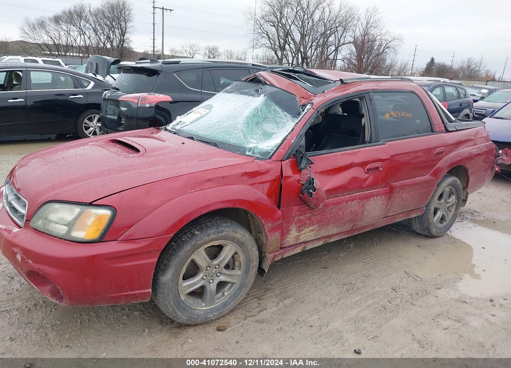 2005 SUBARU BAJA TURBO VIN: 4S4BT63C055107127