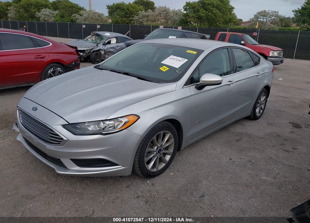 2017 FORD FUSION HYBRID SE VIN: 3FA6P0LU2HR344015