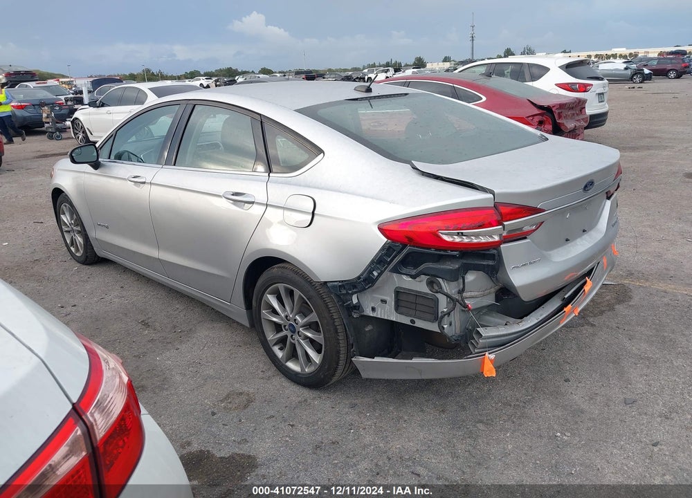 2017 FORD FUSION HYBRID SE VIN: 3FA6P0LU2HR344015