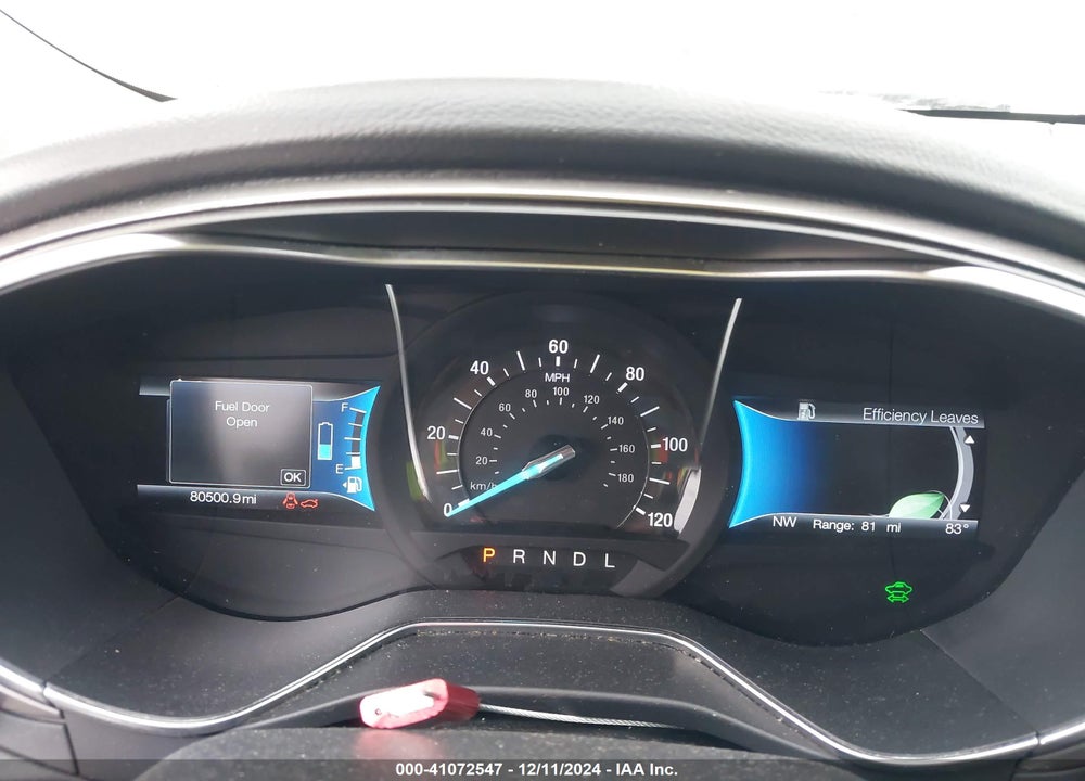 2017 FORD FUSION HYBRID SE VIN: 3FA6P0LU2HR344015