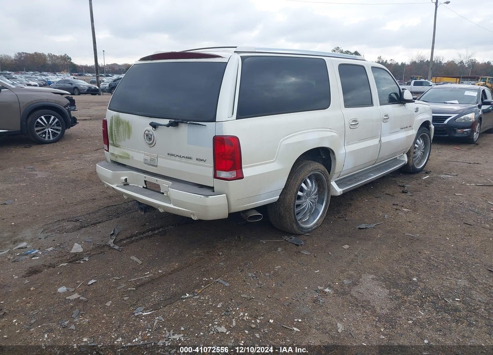 2003 CADILLAC ESCALADE ESV STANDARD VIN: 3GYFK66N33G268500