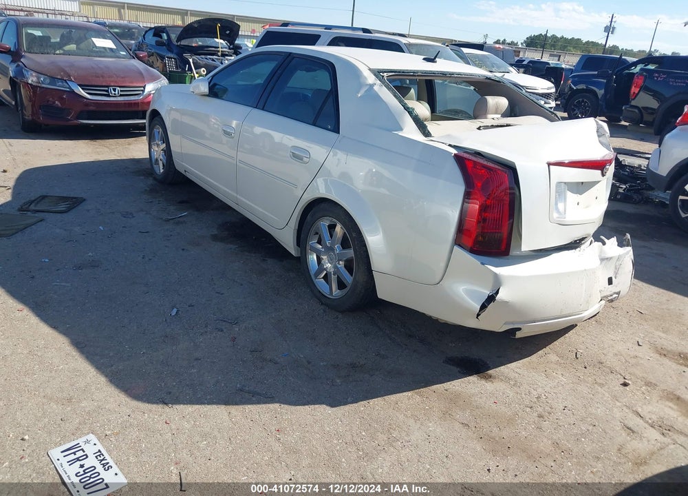 2005 CADILLAC CTS STANDARD VIN: 1G6DP567750206747