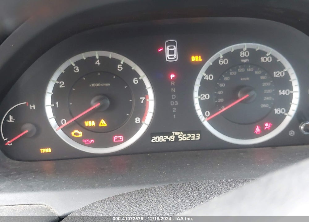 2009 HONDA ACCORD 2.4 LX-P VIN: 1HGCP26479A123009