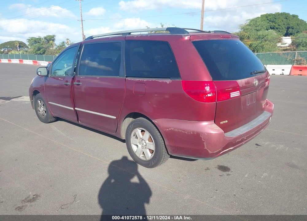 2004 TOYOTA SIENNA LE VIN: 5TDZA23C14S000405