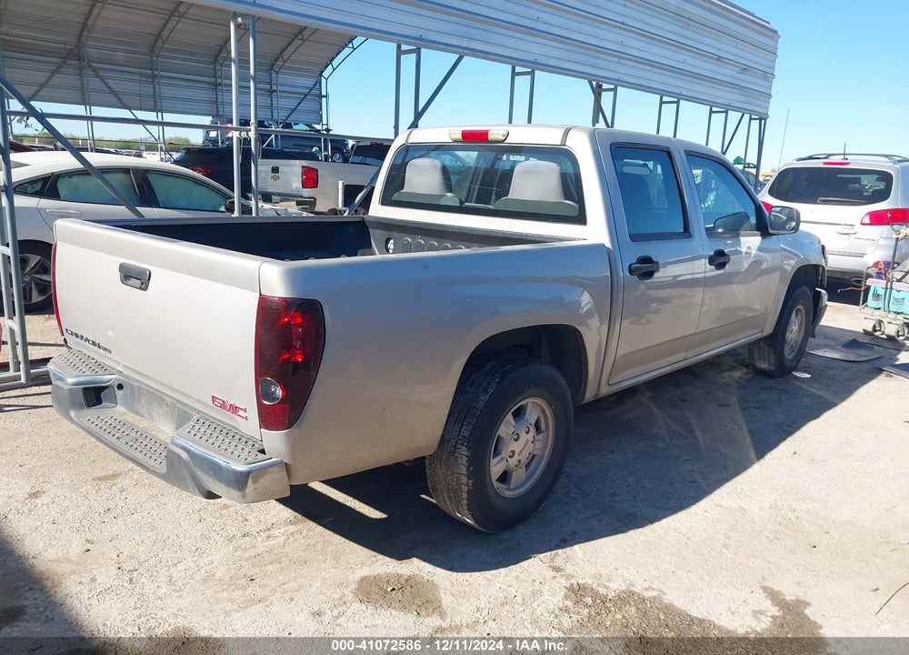 2007 GMC CANYON SLE1 VIN: 1GTCS139678147474