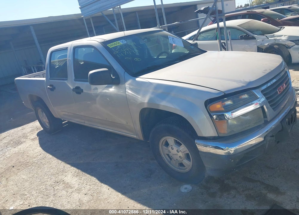 2007 GMC CANYON SLE1 VIN: 1GTCS139678147474