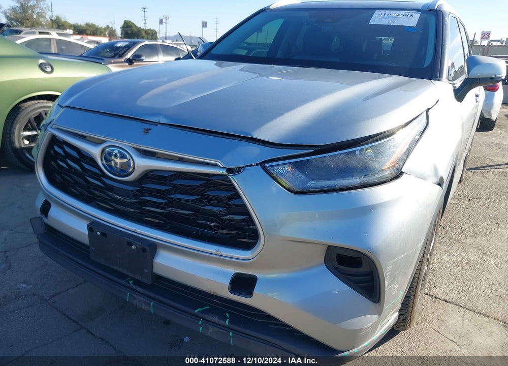 2021 TOYOTA HIGHLANDER HYBRID XLE VIN: 5TDGARAH9MS009089