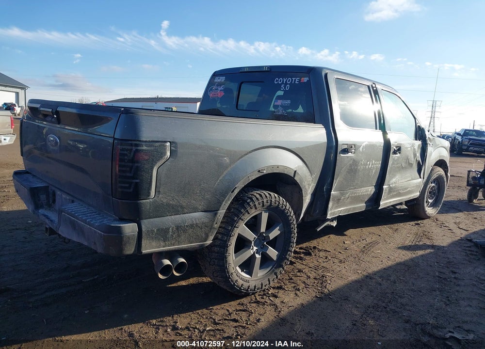 2016 FORD F-150 VIN: 1FTEW1EF5GFC06803