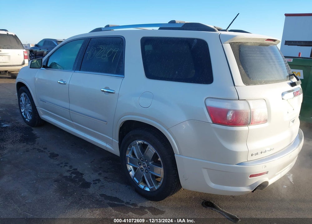 2012 GMC ACADIA DENALI VIN: 1GKKVTED3CJ389565