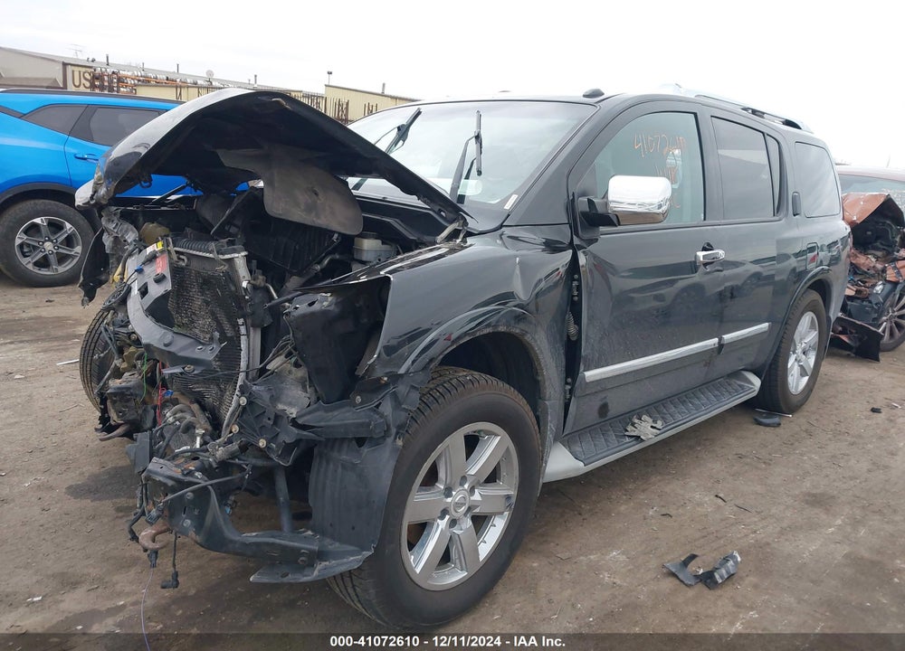 2011 NISSAN ARMADA PLATINUM VIN: 5N1AA0NE4BN616968