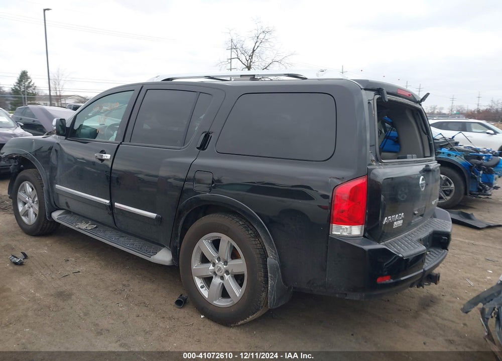 2011 NISSAN ARMADA PLATINUM VIN: 5N1AA0NE4BN616968