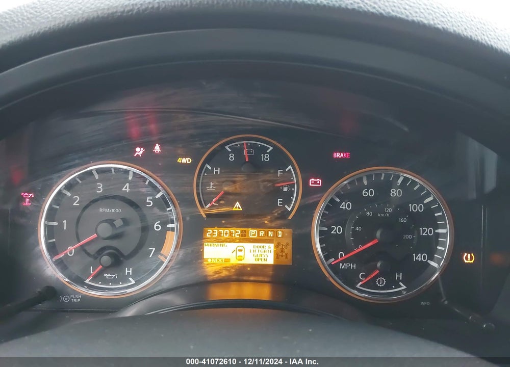 2011 NISSAN ARMADA PLATINUM VIN: 5N1AA0NE4BN616968