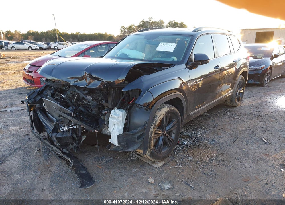 2021 VOLKSWAGEN ATLAS 3.6L V6 SE W/TECHNOLOGY R-LINE VIN: 1V2RR2CA1MC551053