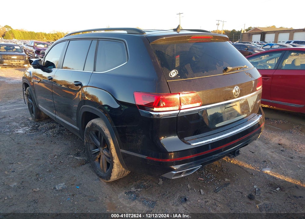 2021 VOLKSWAGEN ATLAS 3.6L V6 SE W/TECHNOLOGY R-LINE VIN: 1V2RR2CA1MC551053