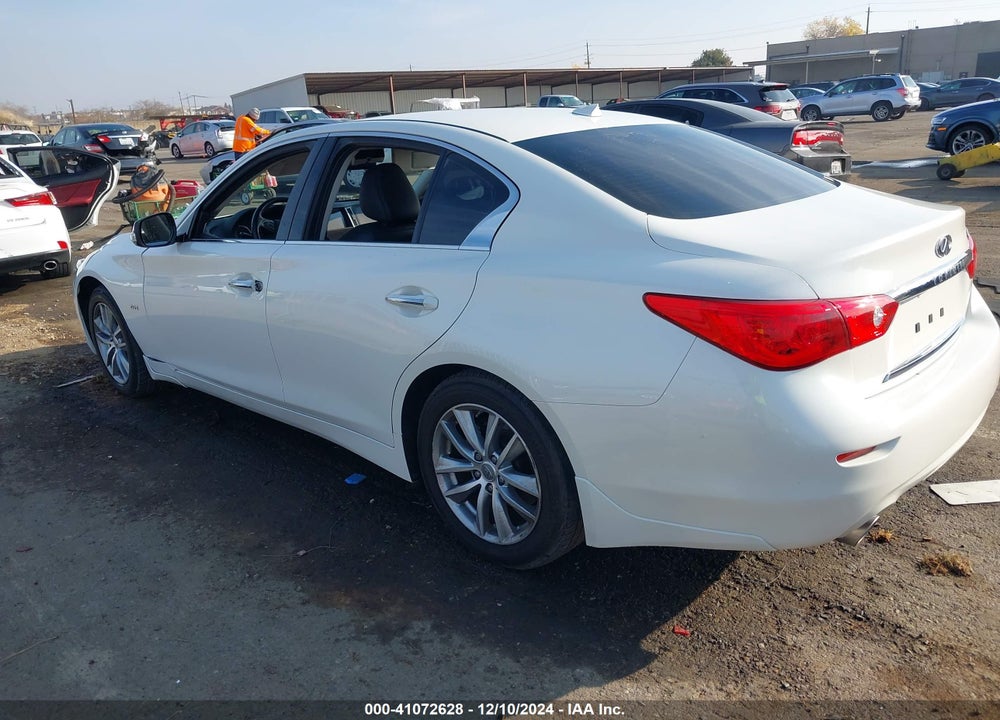 2017 INFINITI Q50 2.0T PREMIUM VIN: JN1CV7AP9HM642646