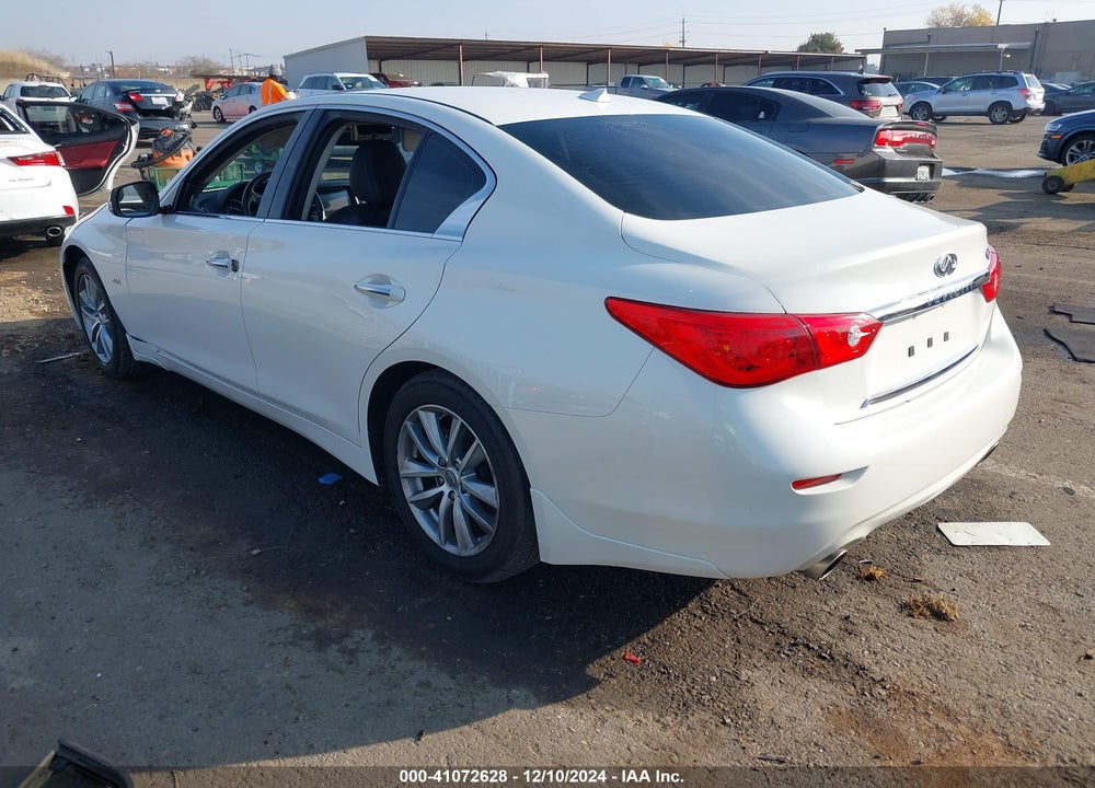 2017 INFINITI Q50 2.0T PREMIUM VIN: JN1CV7AP9HM642646