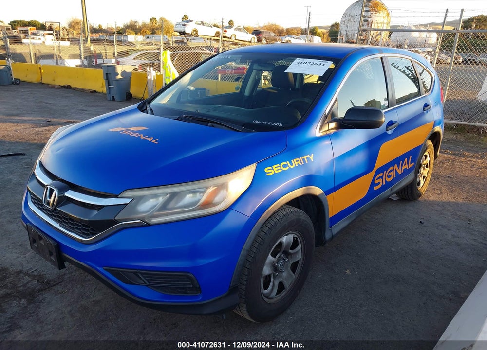 2016 HONDA CR-V LX VIN: 3CZRM3H36GG703503