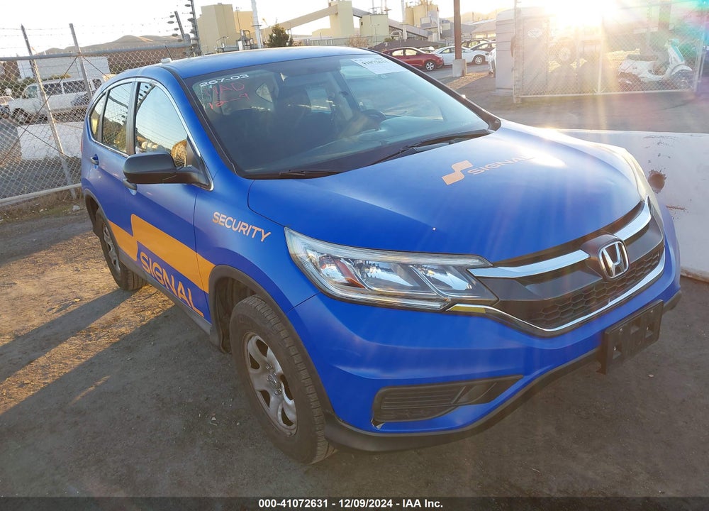 2016 HONDA CR-V LX VIN: 3CZRM3H36GG703503