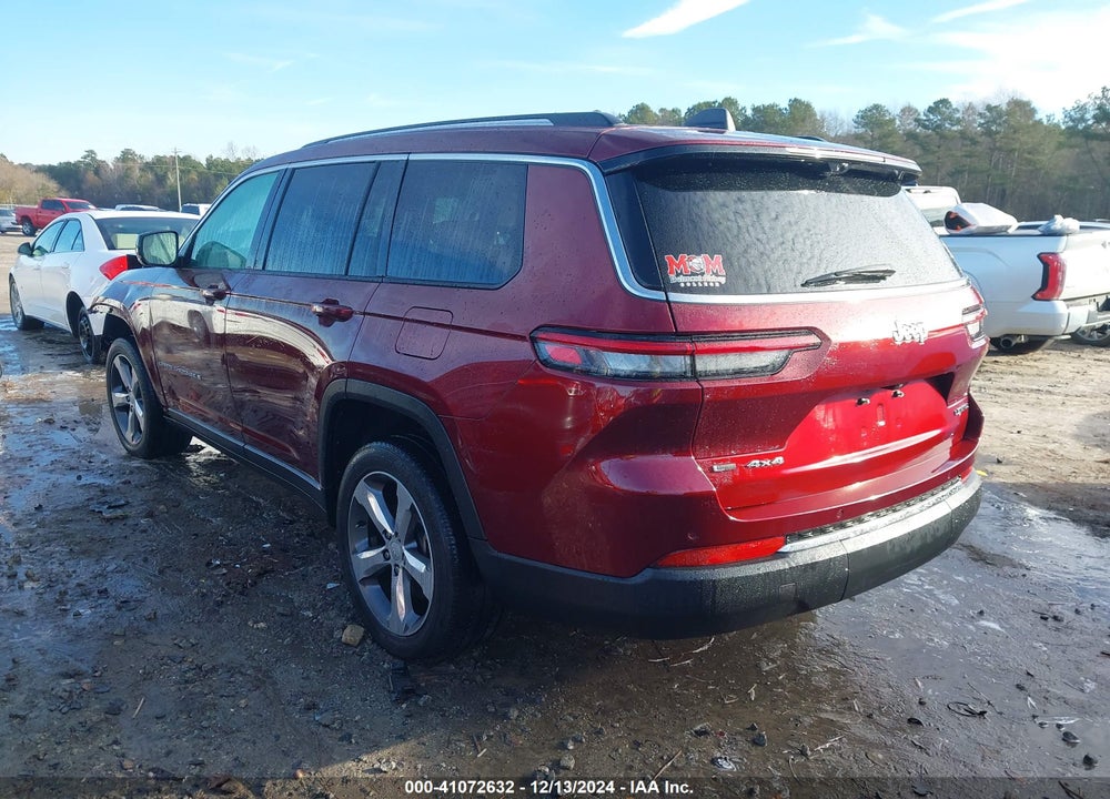 2022 JEEP GRAND CHEROKEE L LIMITED 4X4 VIN: 1C4RJKBG8N8539534