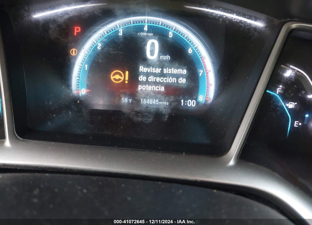 2016 HONDA CIVIC VIN: 2HGFC3B31GH362257
