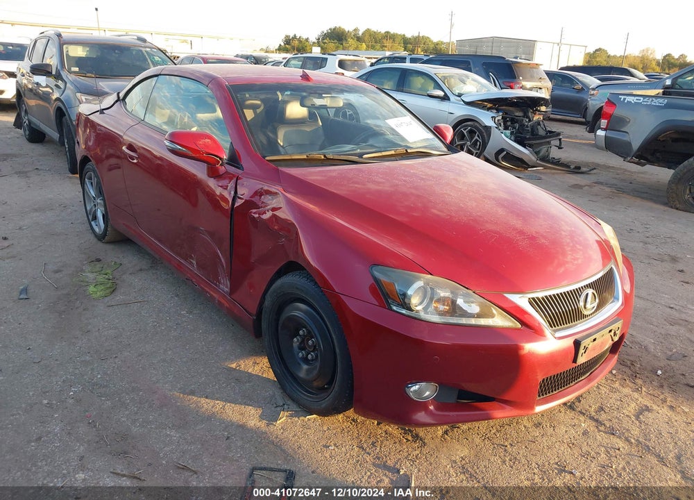 2012 LEXUS IS 250C VIN: JTHFF2C2XC2526564