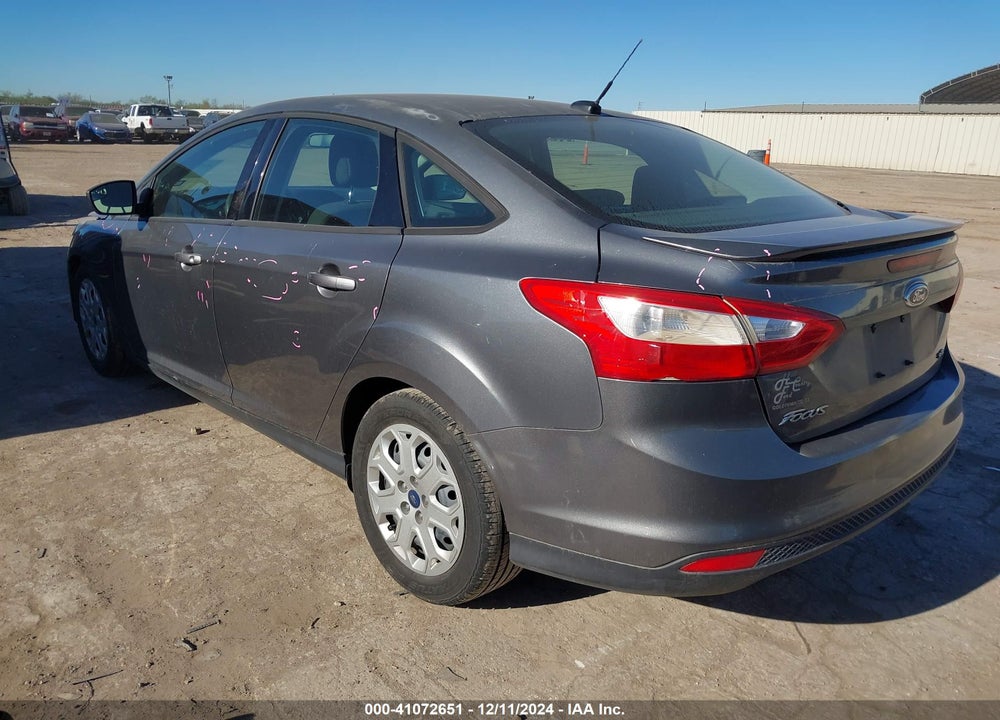2012 FORD FOCUS SE VIN: 1FAHP3F21CL154010