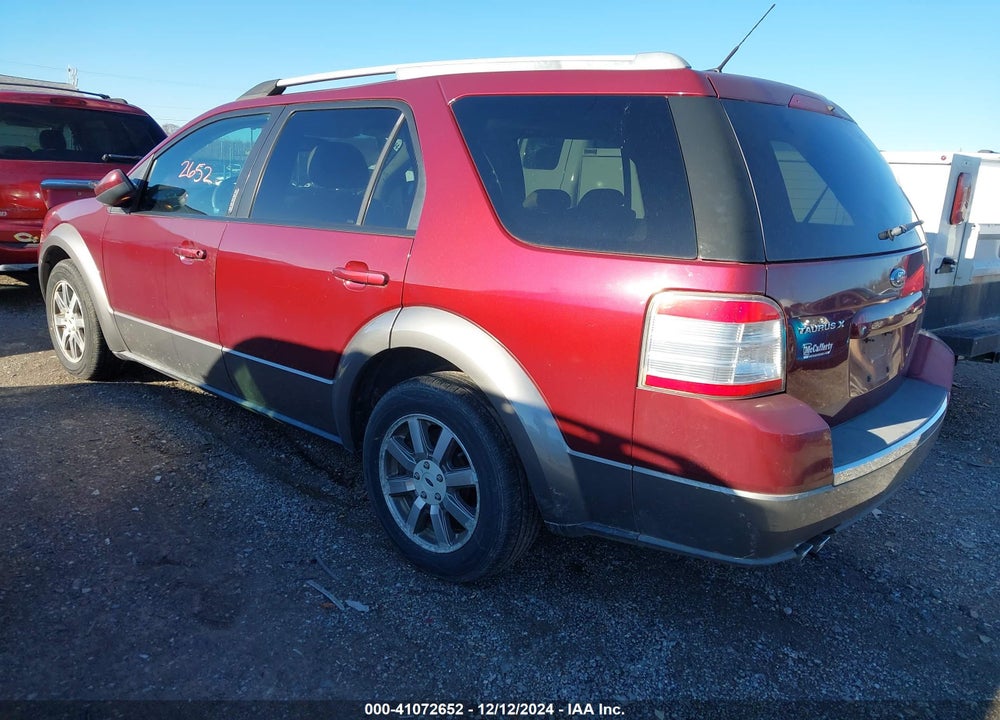 2008 FORD TAURUS X SEL VIN: 1FMDK02W18GA06398