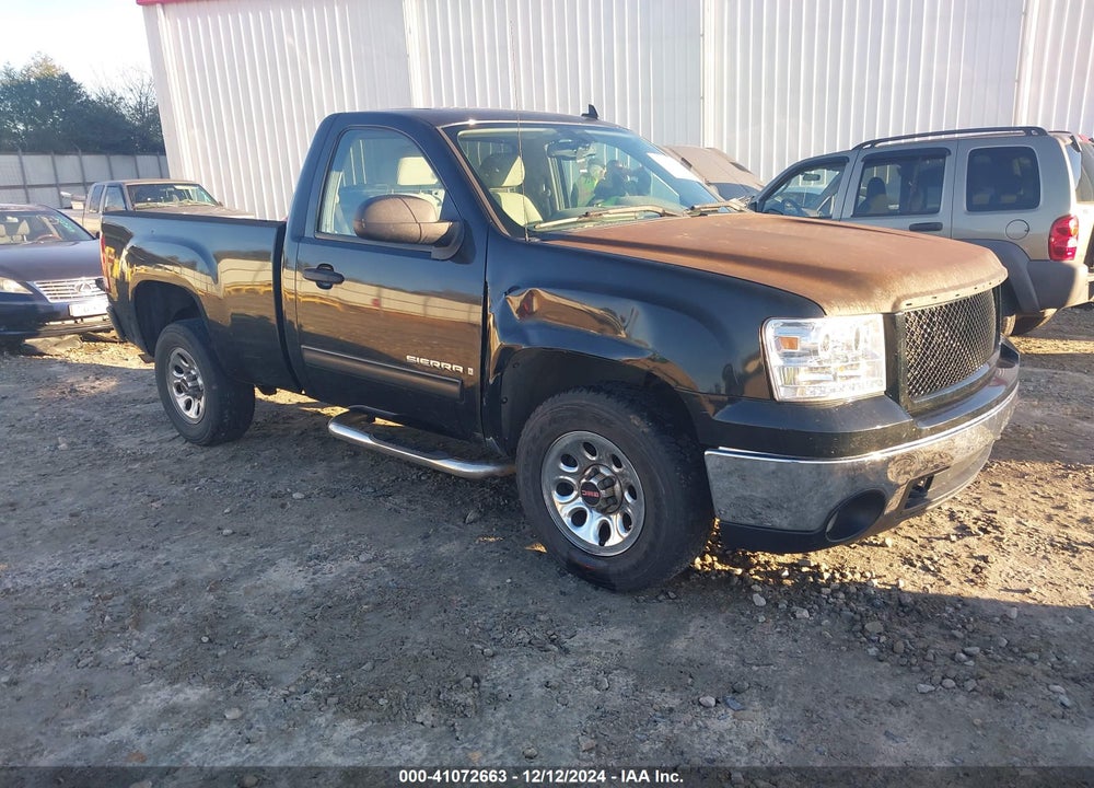 2008 GMC SIERRA 1500 SLE1 VIN: 1GTEC14C38Z126304