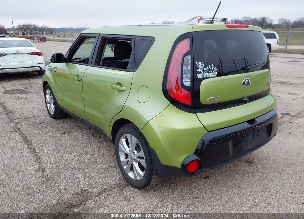 2016 KIA SOUL VIN: KNDJP3A53G7852744