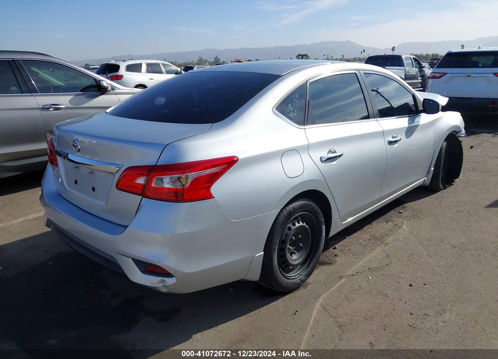 2016 NISSAN SENTRA S VIN: 3N1AB7AP5GY253708