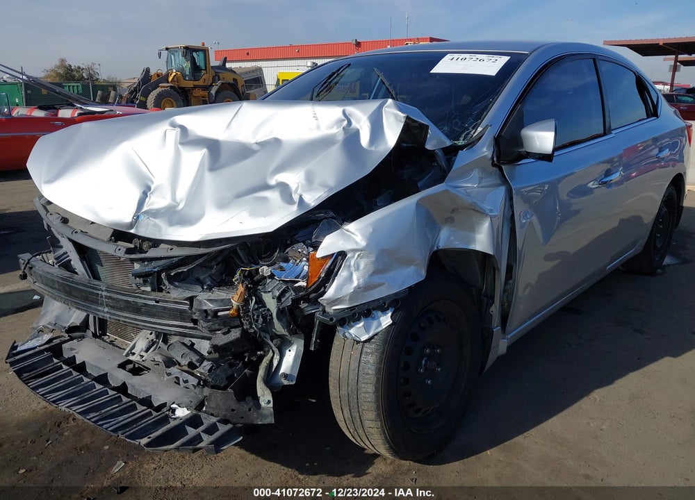 2016 NISSAN SENTRA S VIN: 3N1AB7AP5GY253708
