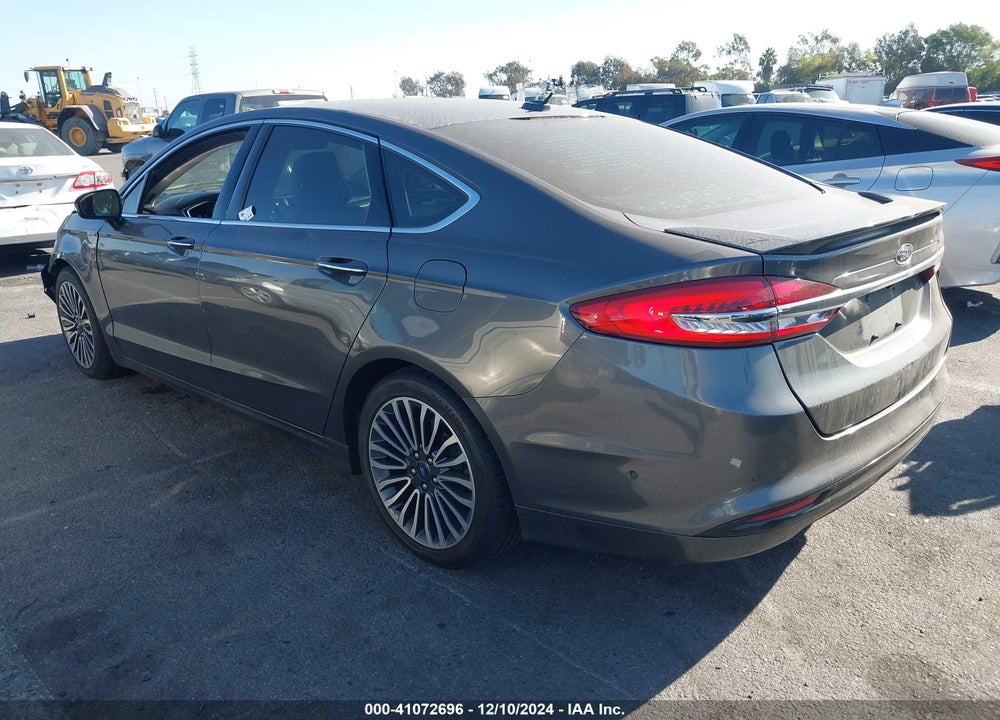 2017 FORD FUSION VIN: 3FA6P0SU5HR105477