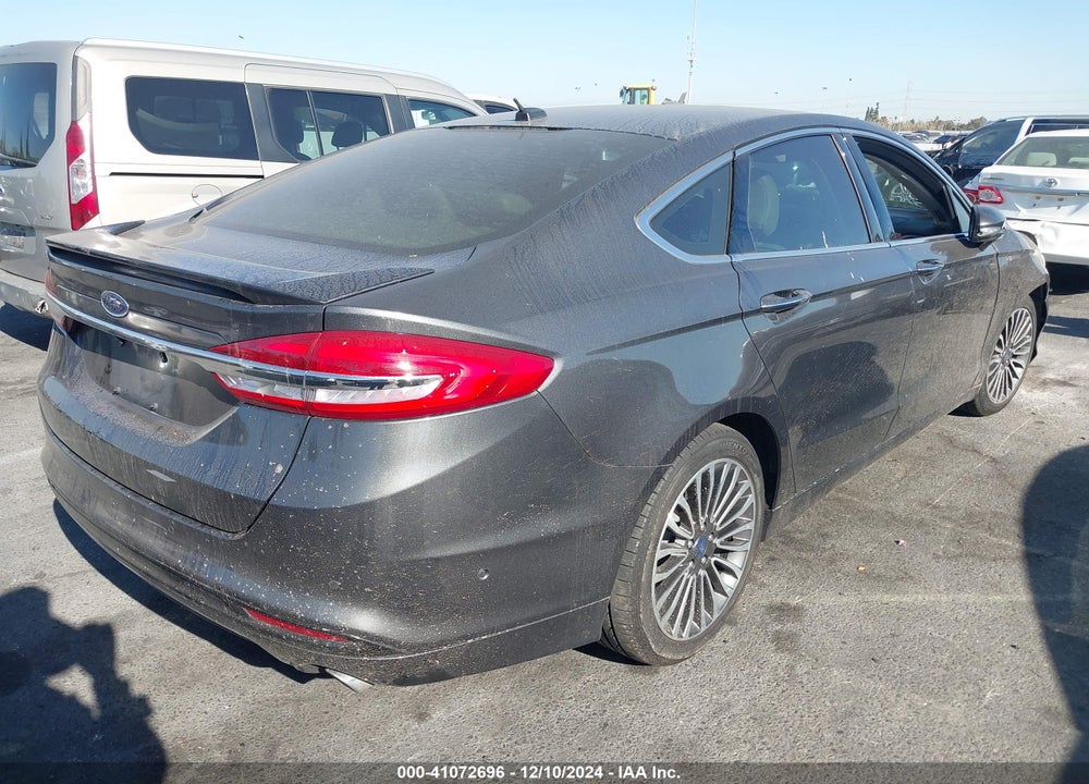 2017 FORD FUSION VIN: 3FA6P0SU5HR105477