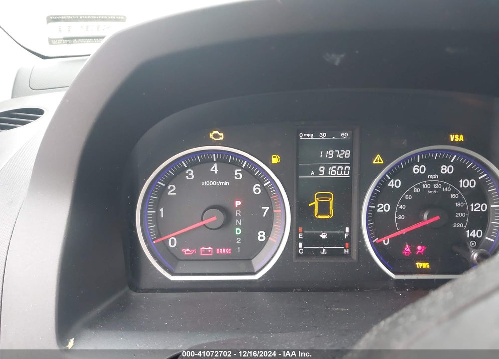 2009 HONDA CR-V LX VIN: 5J6RE48389L003409