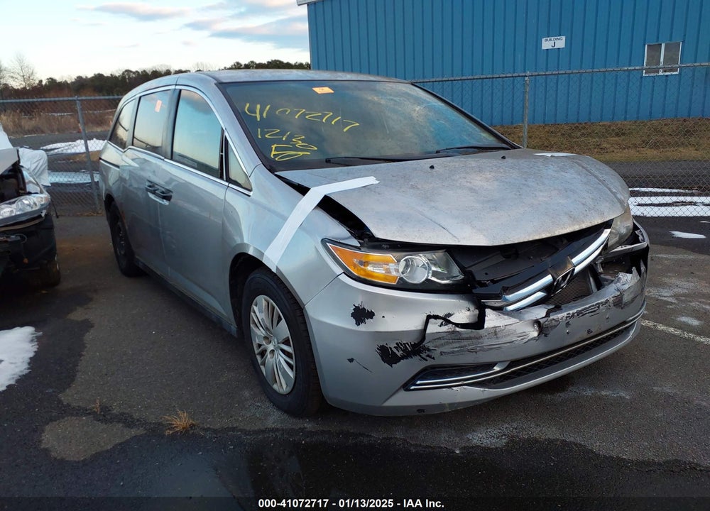 2014 HONDA ODYSSEY LX VIN: 5FNRL5H26EB053277