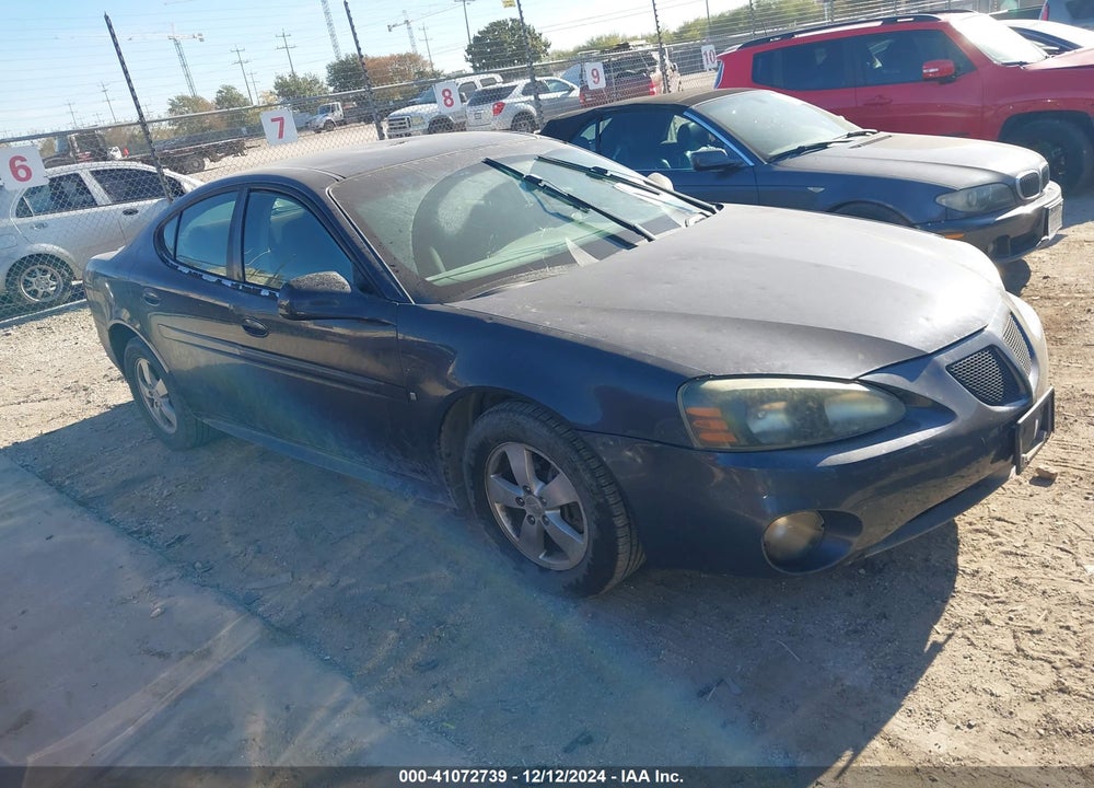 2008 PONTIAC GRAND PRIX VIN: 2G2WP552581158237