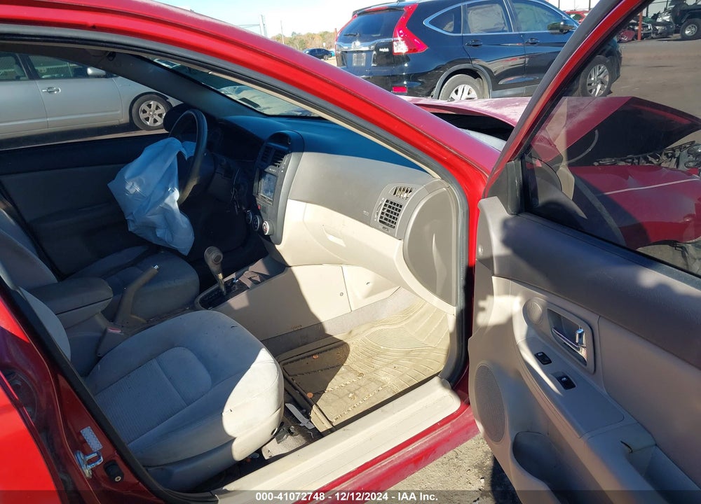 2008 KIA SPECTRA EX VIN: KNAFE121385511057