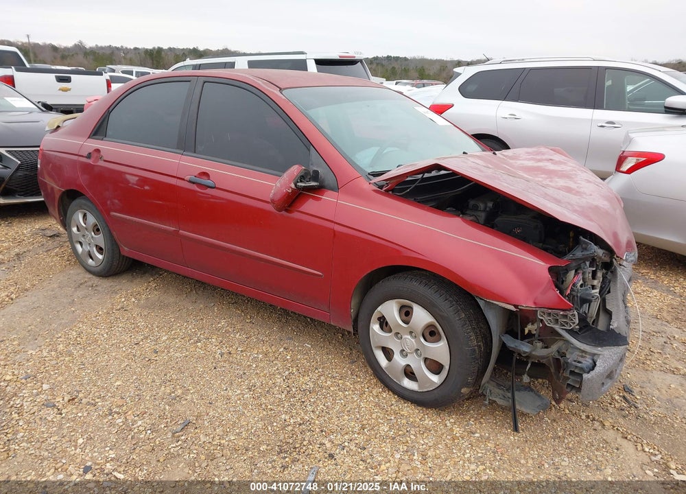 2008 KIA SPECTRA EX VIN: KNAFE121385511057