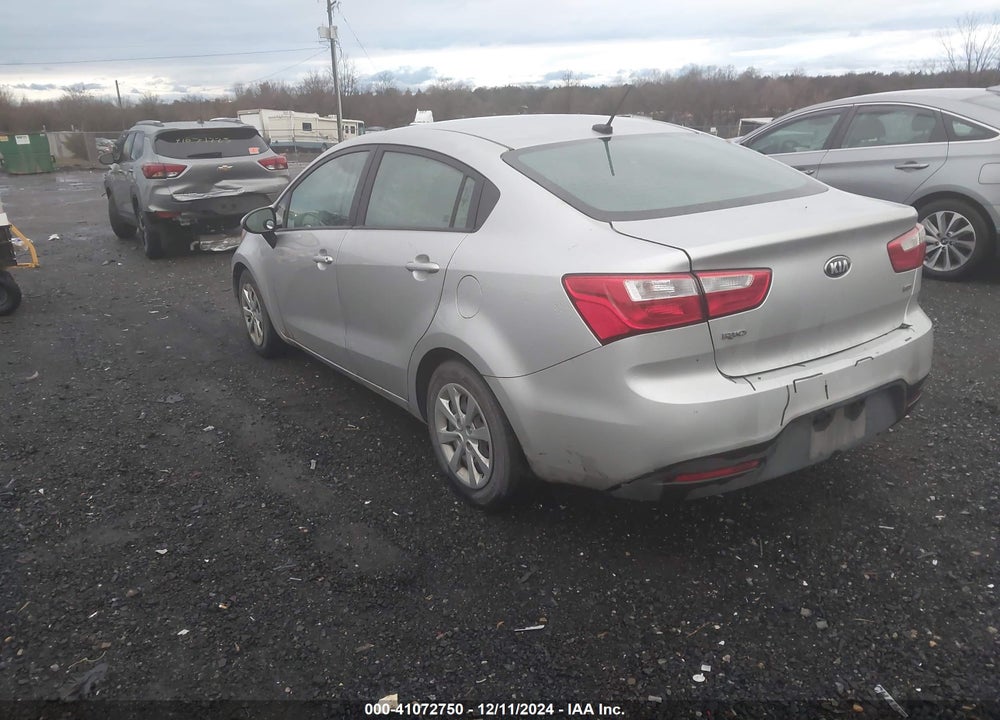 2015 KIA RIO LX VIN: KNADM4A35F6506593