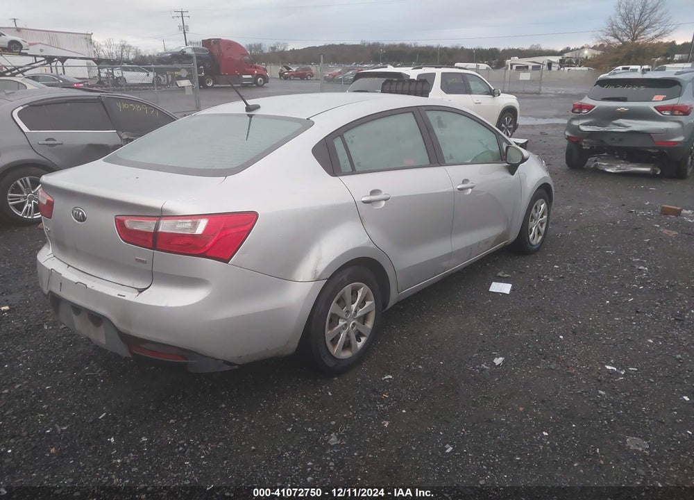 2015 KIA RIO LX VIN: KNADM4A35F6506593