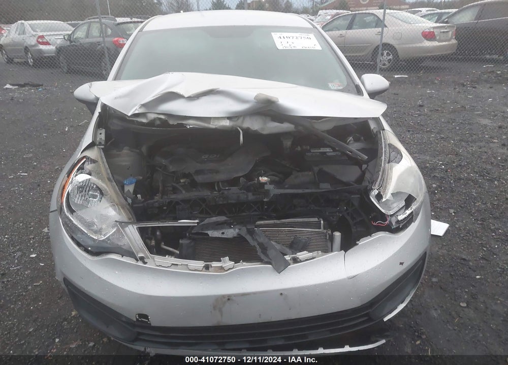 2015 KIA RIO LX VIN: KNADM4A35F6506593