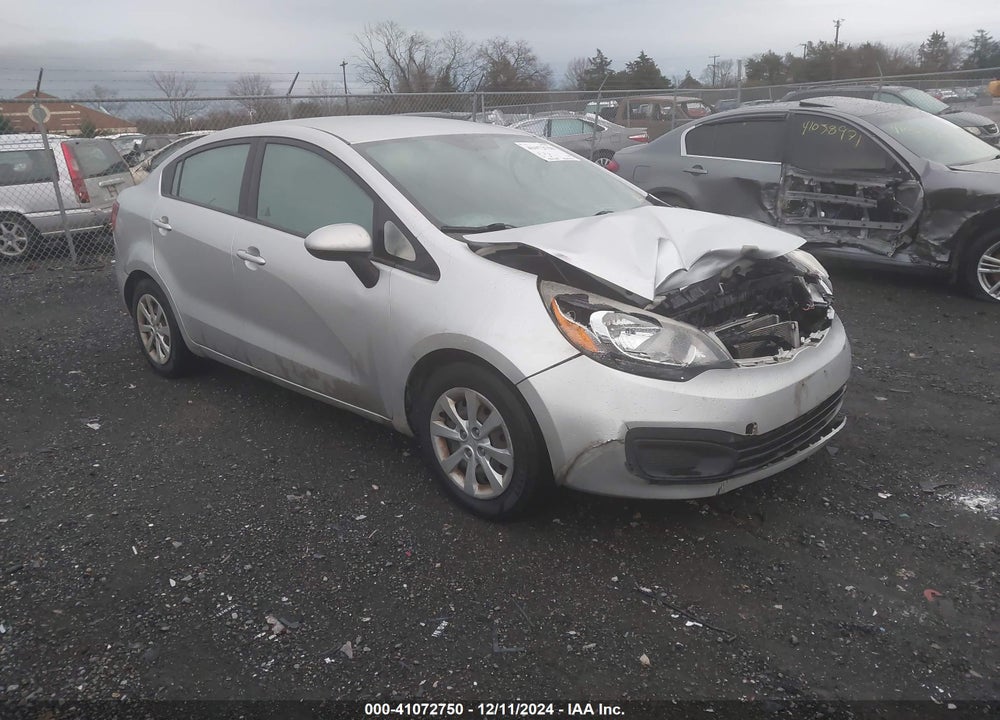 2015 KIA RIO LX VIN: KNADM4A35F6506593