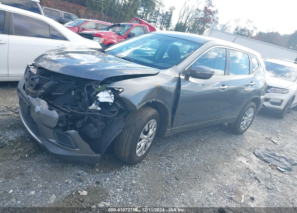 2015 NISSAN ROGUE S VIN: KNMAT2MV7FP534965