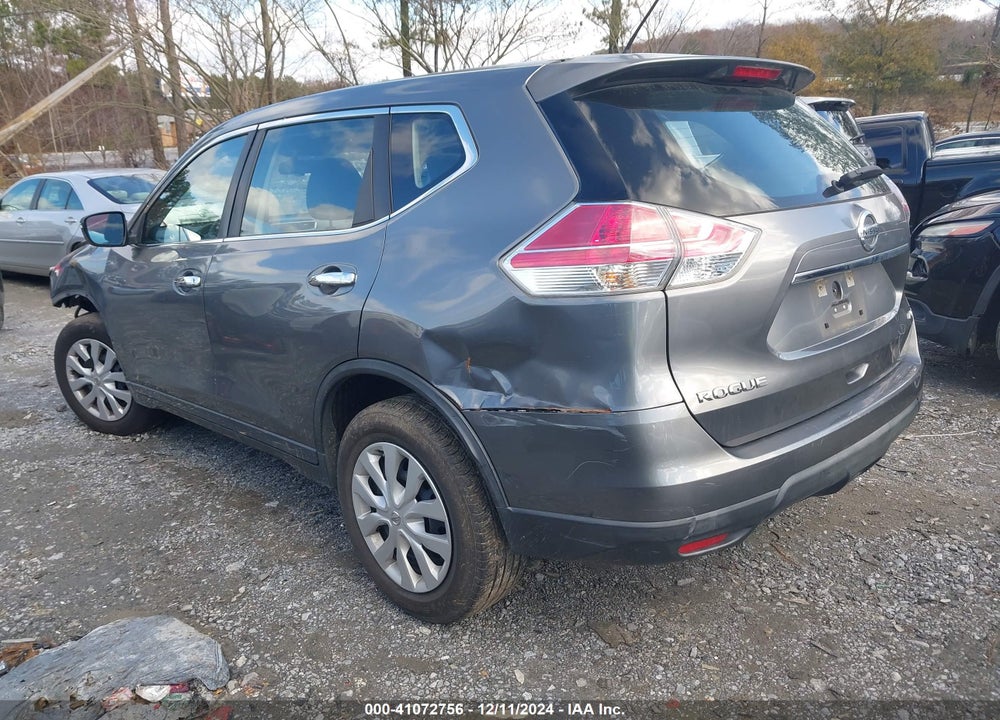 2015 NISSAN ROGUE S VIN: KNMAT2MV7FP534965