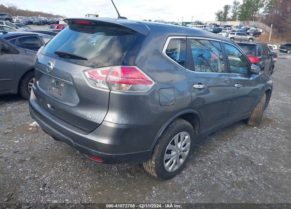2015 NISSAN ROGUE S VIN: KNMAT2MV7FP534965