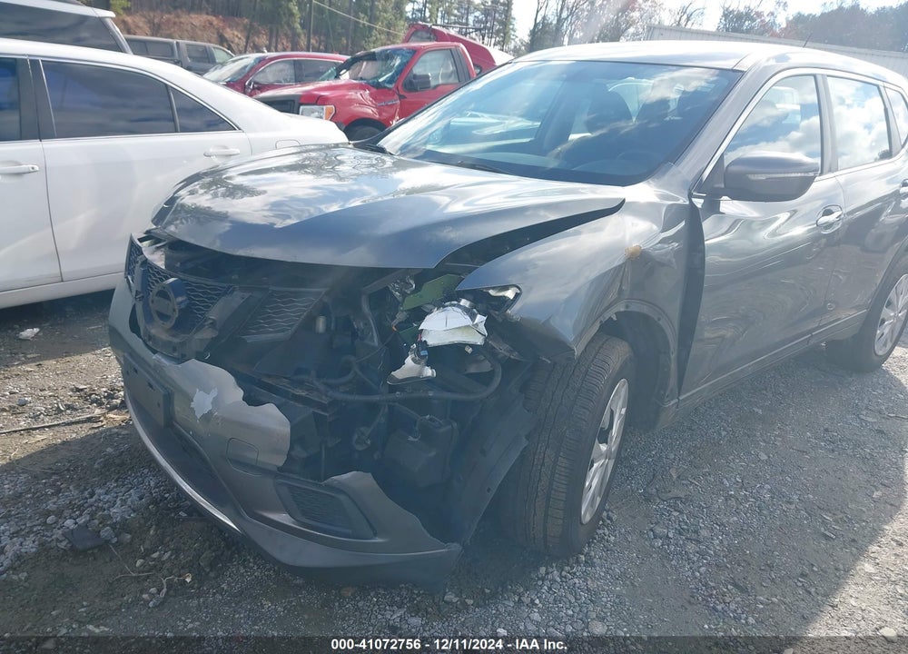 2015 NISSAN ROGUE S VIN: KNMAT2MV7FP534965